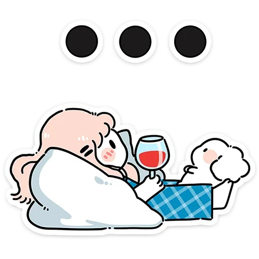  – стикер для Telegram