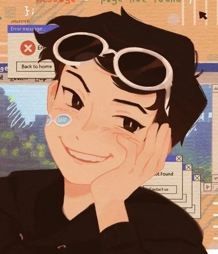  – стикер для Telegram