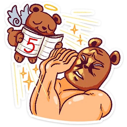  – стикер для Telegram