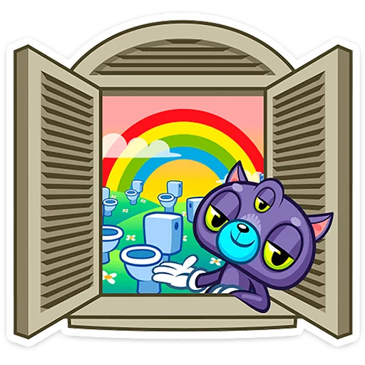  – стикер для Telegram