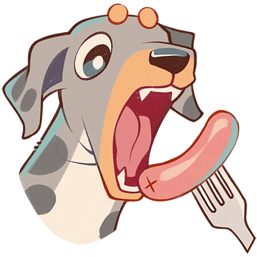  – стикер для Telegram