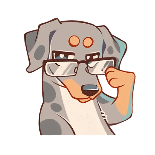  – стикер для Telegram