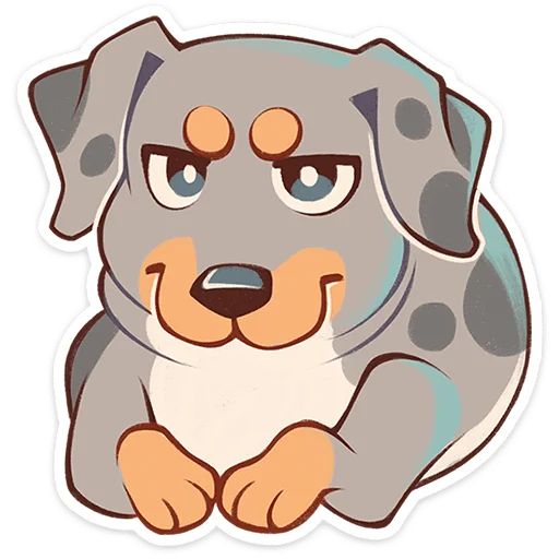  – стикер для Telegram