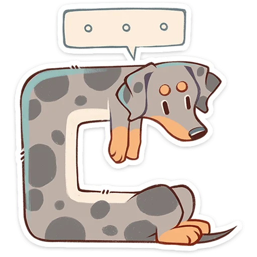  – стикер для Telegram