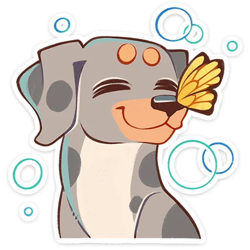  – стикер для Telegram