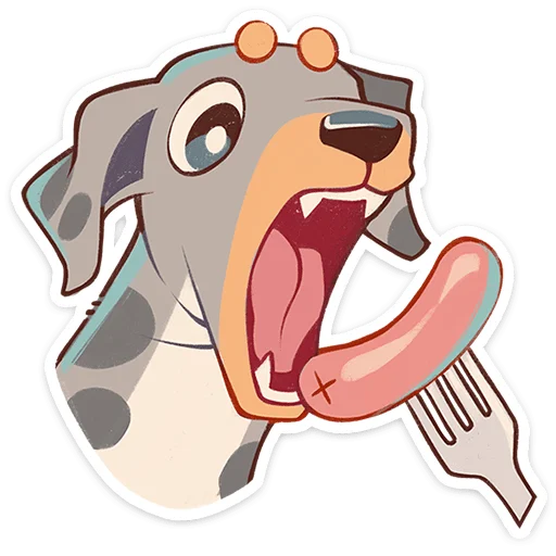  – стикер для Telegram