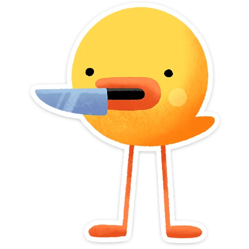  – стикер для Telegram