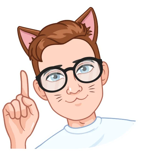  – стикер для Telegram