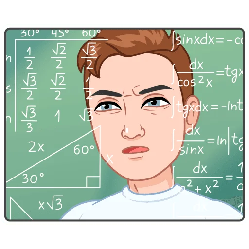  – стикер для Telegram