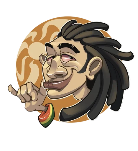 Rasta Stickers
