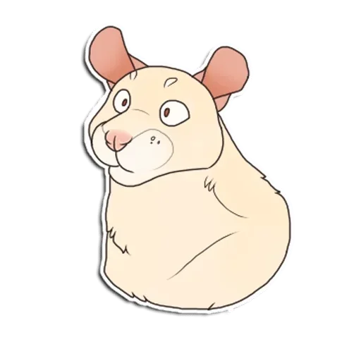 Стикер 😮 из набора Adelio's Rat Mood
