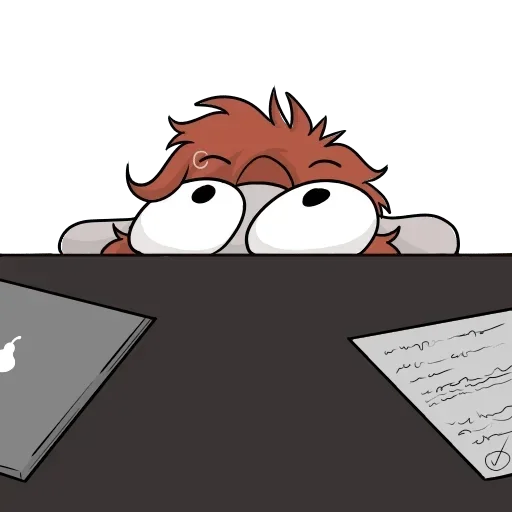Стикер 👀 из набора Adelio's Rat Mood
