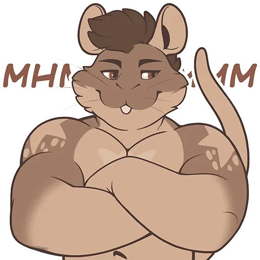 Стикер 😏 из набора Adelio's Rat Mood