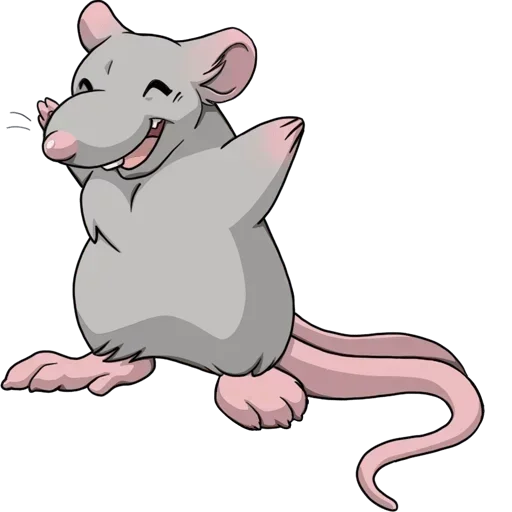 Стикер 😃 из набора Adelio's Rat Mood