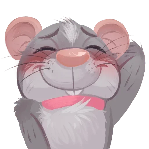 Стикер ☺️ из набора Adelio's Rat Mood