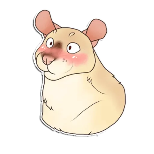Стикер 😳 из набора Adelio's Rat Mood