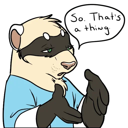 Стикер 😒 из набора Adelio's Rat Mood