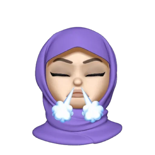 Стикер 😤 из набора Ramadan Muslim