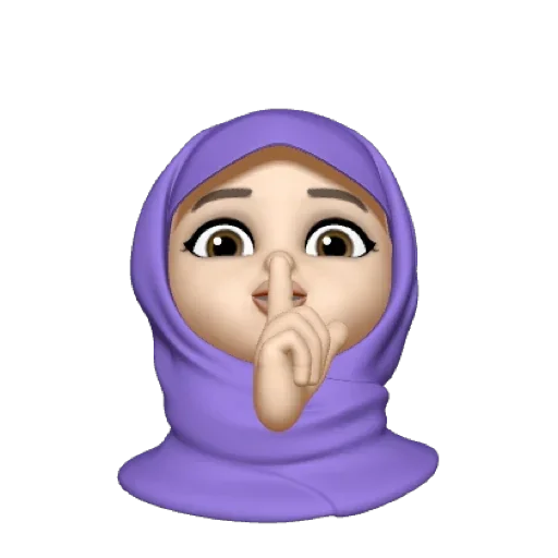 Стикер 🤫 из набора Ramadan Muslim