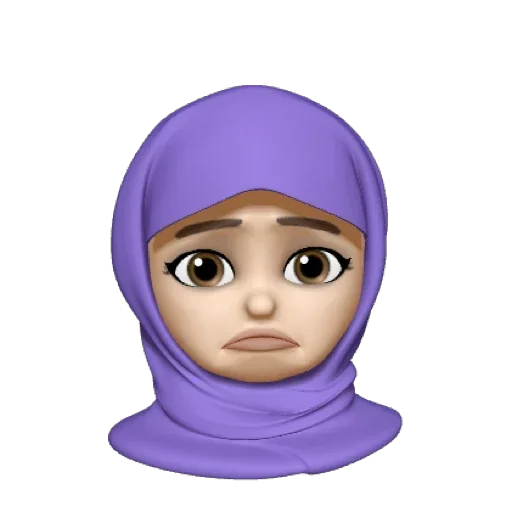 Стикер ☹ из набора Ramadan Muslim