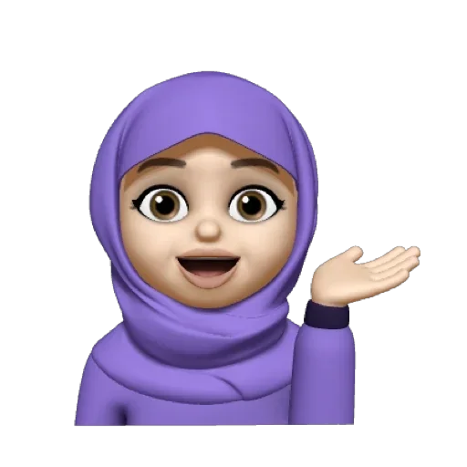 Стикер 💁‍♀ из набора Ramadan Muslim