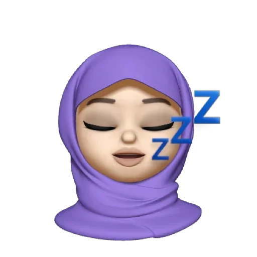 Стикер 😴 из набора Ramadan Muslim