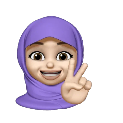 Стикер ✌ из набора Ramadan Muslim