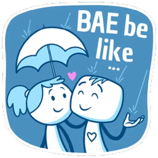 Стикер 😙 из набора Be like Bond