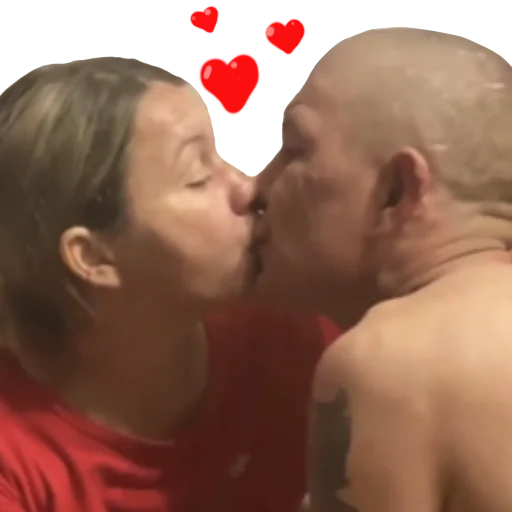 Стикер 👩‍❤️‍👨 из набора BEZUMNIY