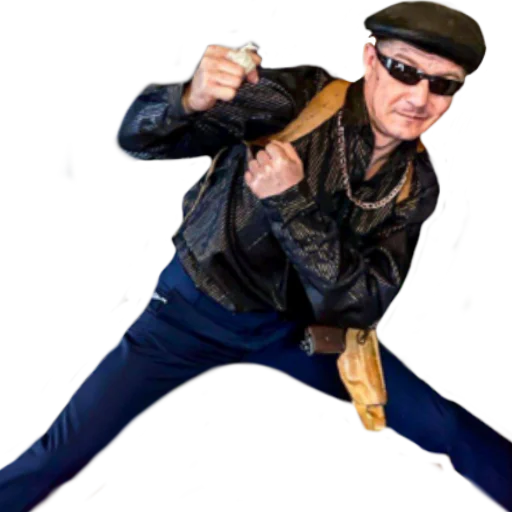 Стикер 😎 из набора BEZUMNIY