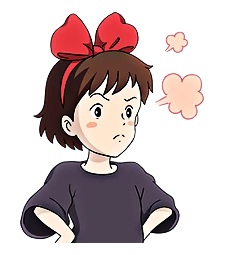 Стикер 😤 из набора kiki delivery service