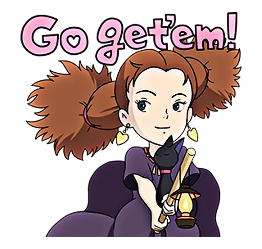 Стикер 😏 из набора kiki delivery service