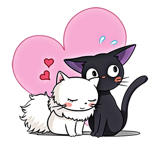 Стикер 💜 из набора kiki delivery service