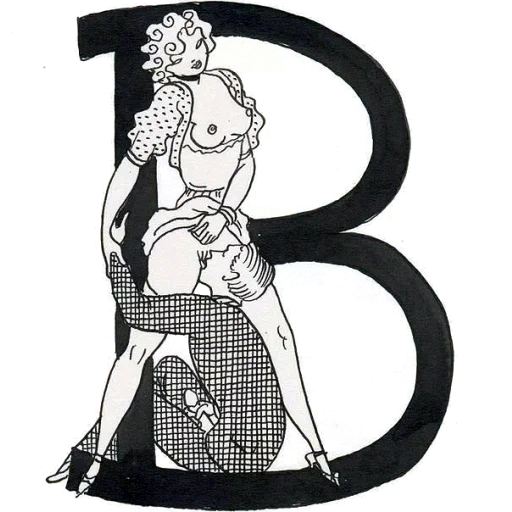 Стикер 🔠 из набора Erotic alphabet