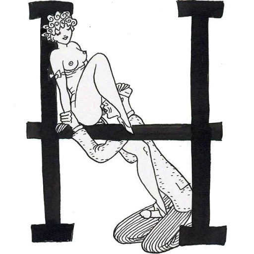 Стикер 🔠 из набора Erotic alphabet