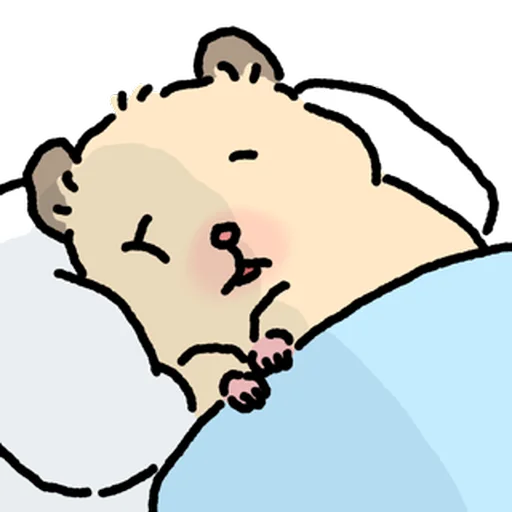 Стикер 🐹 из набора Close up Hamster -