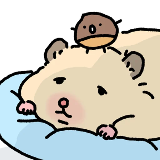 Стикер 🐹 из набора Close up Hamster -