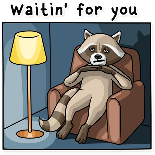 Стикер ⌛ из набора Criminal Raccoon