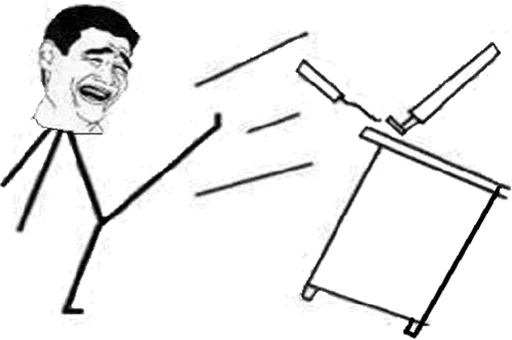 Стикер 😂 из набора Desk Buddies