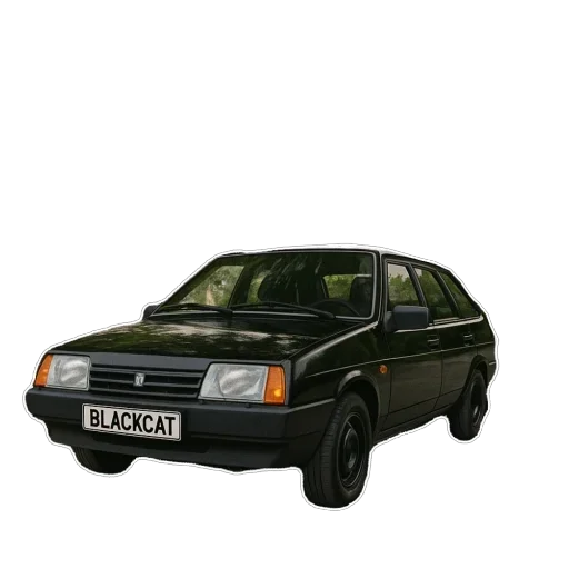 Стикер 🚗 из набора Doha black cat