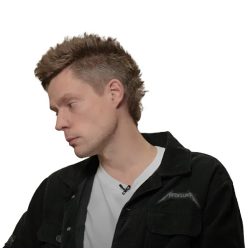Стикер 🤦‍♂️ из набора Дудь на интервью с Кучерой