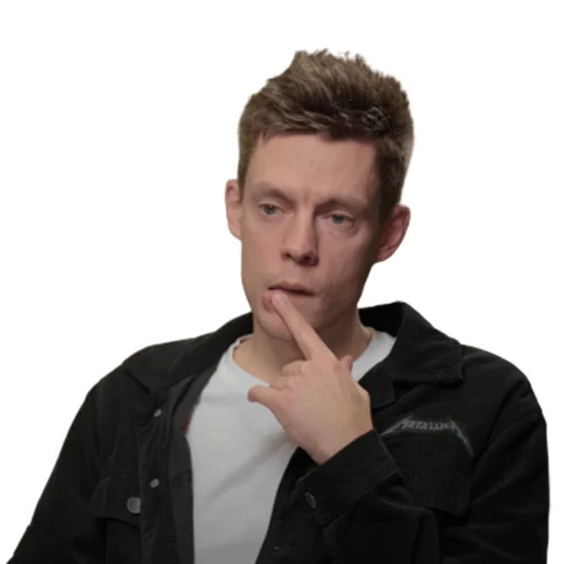Стикер 🤦‍♂️ из набора Дудь на интервью с Кучерой