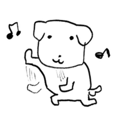 Стикер ⭐ из набора Puppy