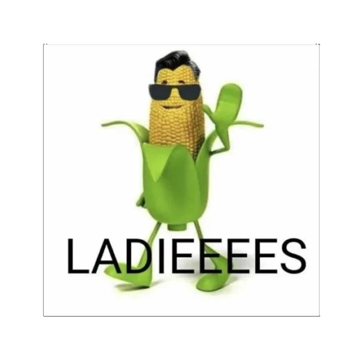 Стикер 🌽 из набора Тяжелый рок форева by