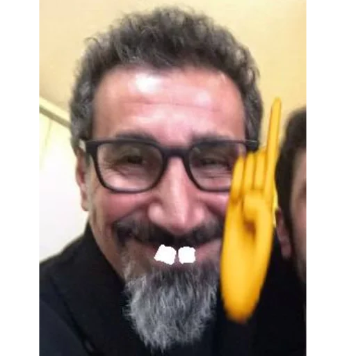 Стикер 🤓 из набора Тяжелый рок форева by
