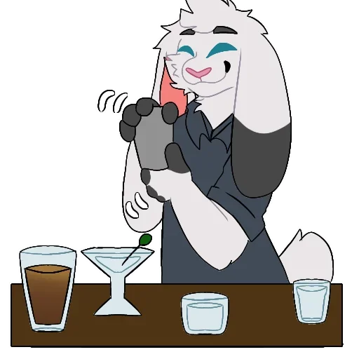 Стикер 🥃 из набора Flaky Club