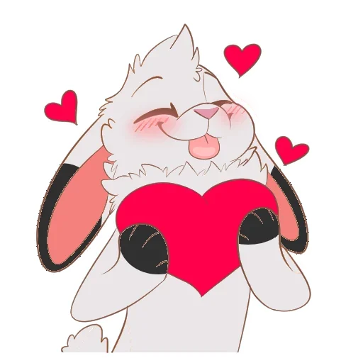 Стикер ❤️ из набора Flaky Club