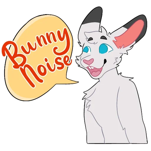 Стикер 🐰 из набора Flaky Club