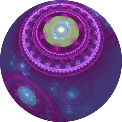 Стикер 🌀 из набора Fractals Fam