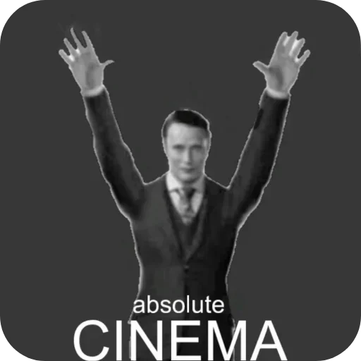 Стикер ✋ из набора Cinema